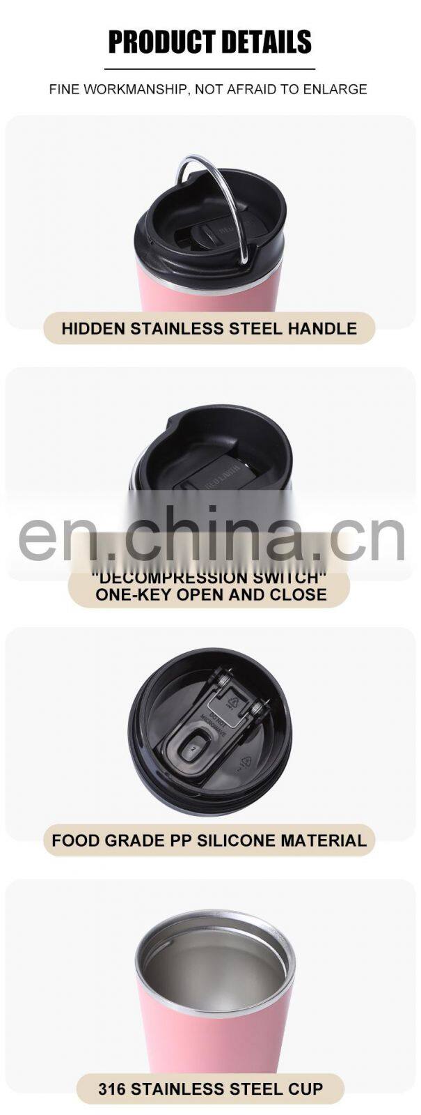 hiking portable modern coffee mug beer sample travel outdoor travel coffee mugs outdoor wholesale cup tumblers