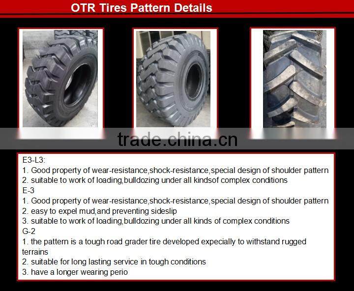OTR tires 20.5-25 Good quality otr tire