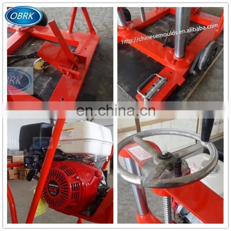 Petrol Engine Pavement Drill Hole Core Machine For Asphalt And Concrete