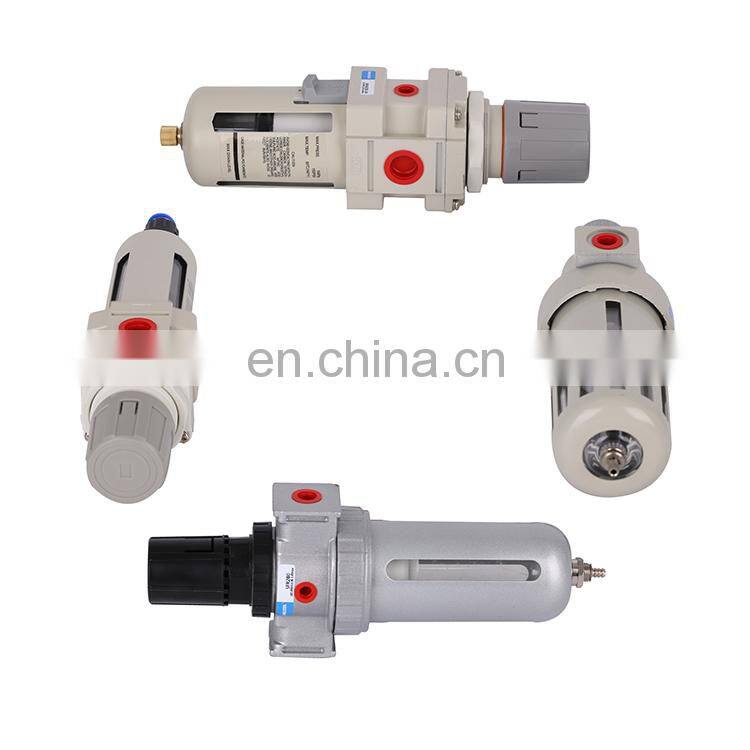 Combination AW3000-02 1/4 Inch Compressed Different Pressure Drain Air Filter Regulator Pneumatic Air Source Treatment