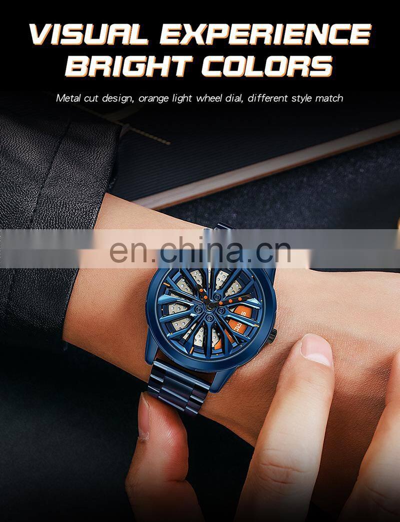 SANDA P1063 New Design Style Men Quartz Watches Waterproof Dials Decoration Simple Sport Men Wrist Watch