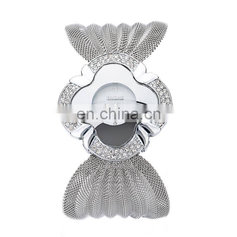 BAOHE JA002-A 2pc Women Quartz Watch Fashion Luxury Brand Diamond Butterfly Gold Watch For Women