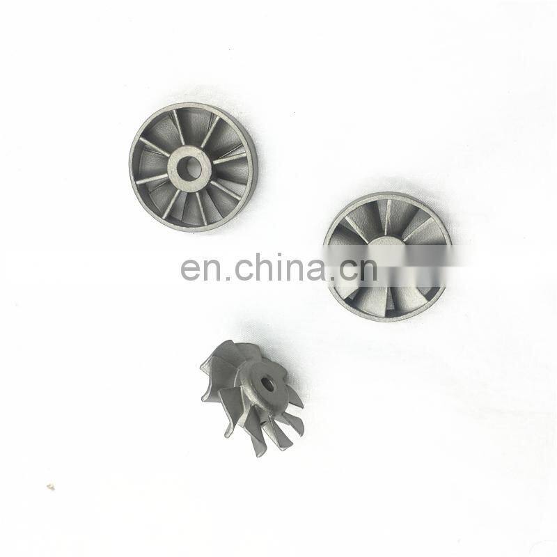 Investment casting OEM stainless steel turbine wheel model jet engine