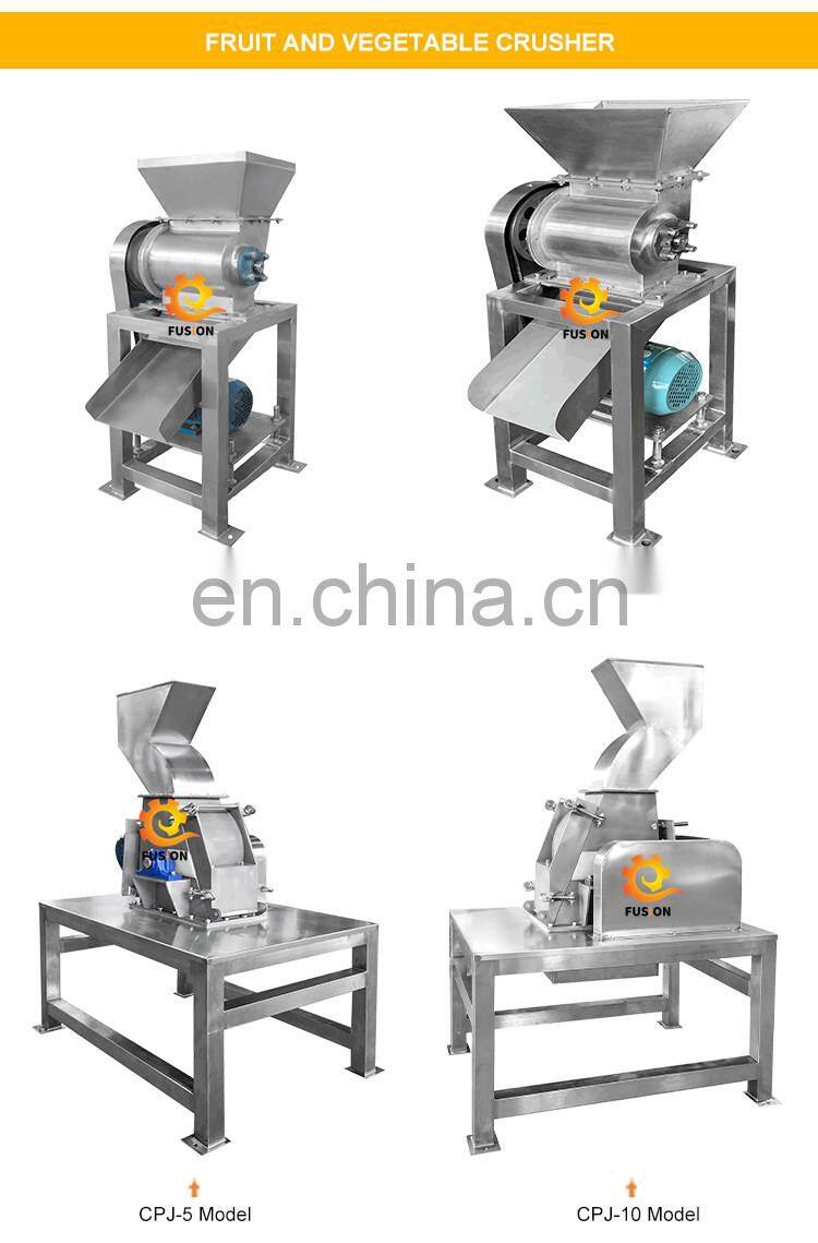 CE Electric Tomato Crushing Machine Ginger Onion Vegetable Crusher Ginger Onion Vegetable Crusher For Commercial Industrial Use