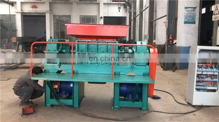 Home Use Iron Scrap Steel Scrap Double Shaft Shredder Machine