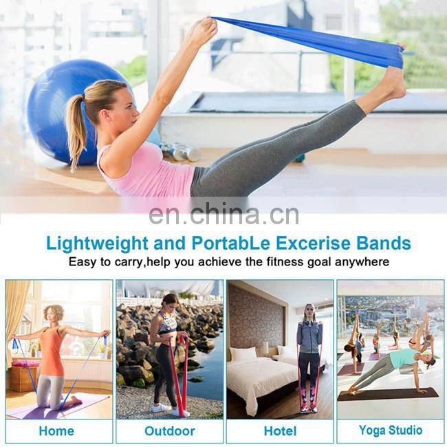 Non-Latex TPE TPR Elastic Band Resistance Bands Set