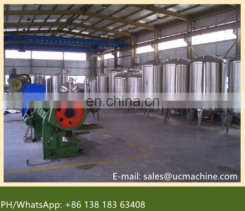 dairy liquid milk mixing tank with agitator
