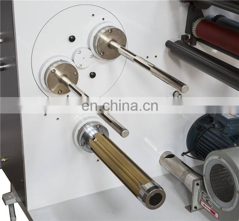 UTS320s Maquina del Cortado Rebobinadora Para Etiqueta Adhesiva Label Slitting and Rewinding Machine