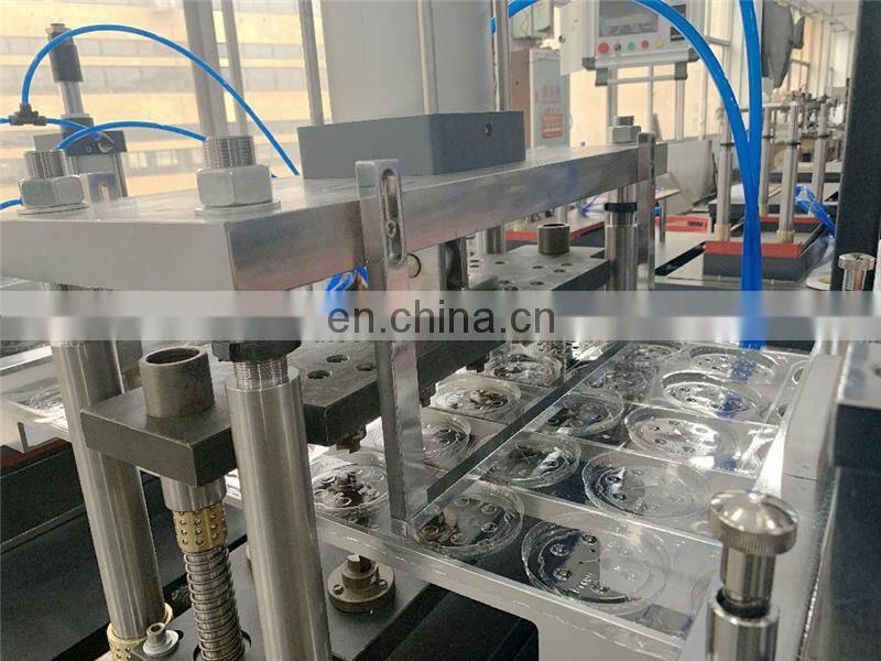 PCL450 Automatic Plastic Drink Paper Cup Cover Lid Cap thermo forming punching cutting machine