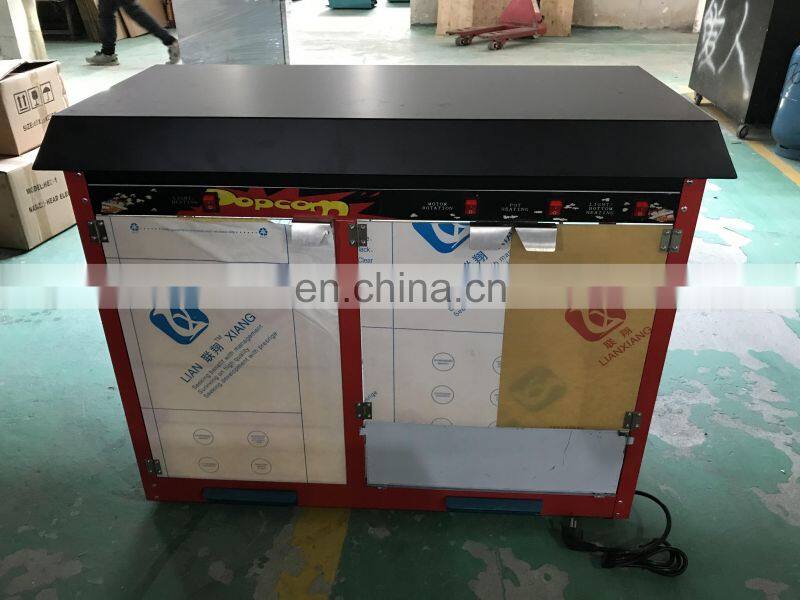 High quality popper popcorn machine electric popcorn making machine with warmer for sale