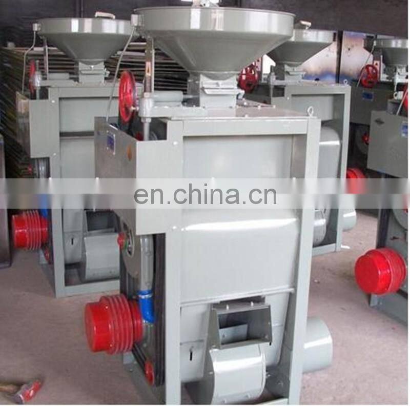 Commercial rice milling and polishing machine diesel / motor rice milling and huller machine