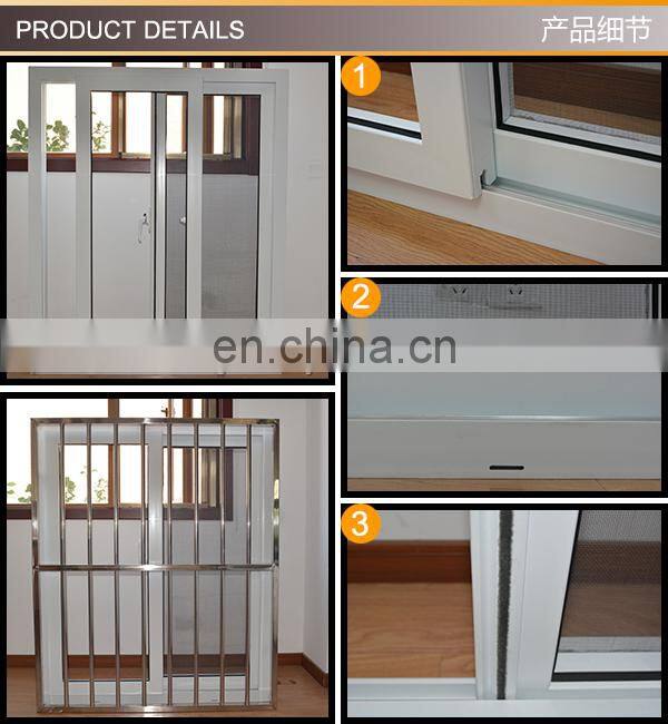 cheap upvc sliding window with mosquito net for sale in philippines security mesh