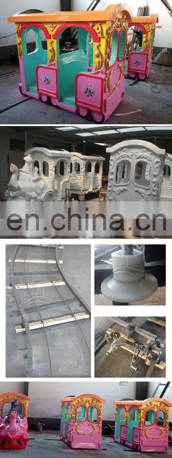 commercial animal train funfair rides elephant electric track train