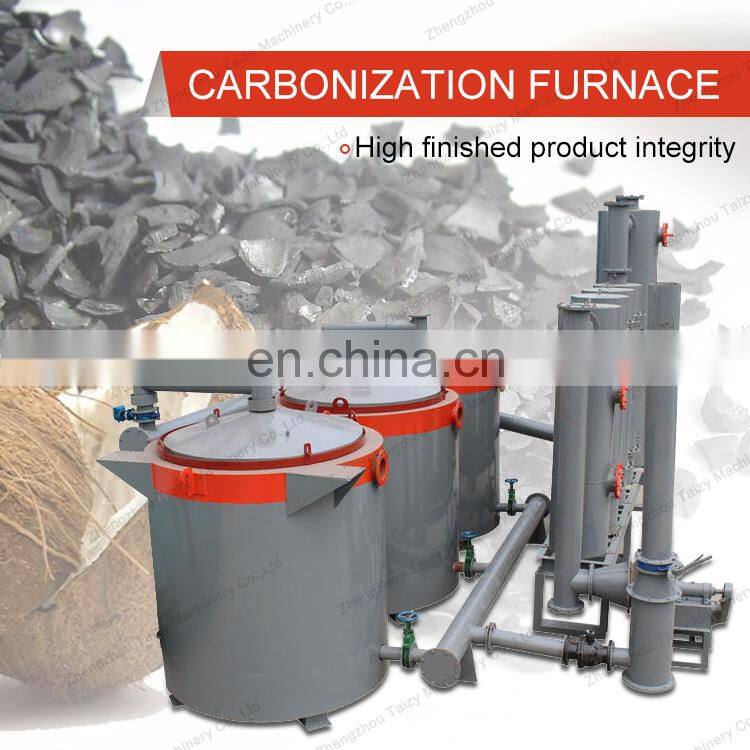 Simple and convenient operation carbonization furnace for charcoal