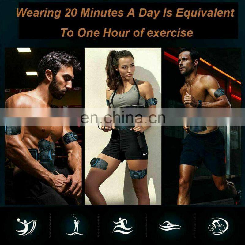 Abdominal Muscle Stimulator Trainer EMS Abs Fitness Equipment Training Muscles
