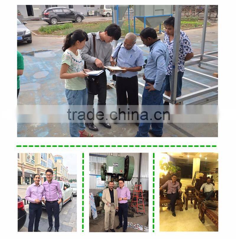 complete system of powder painting continues