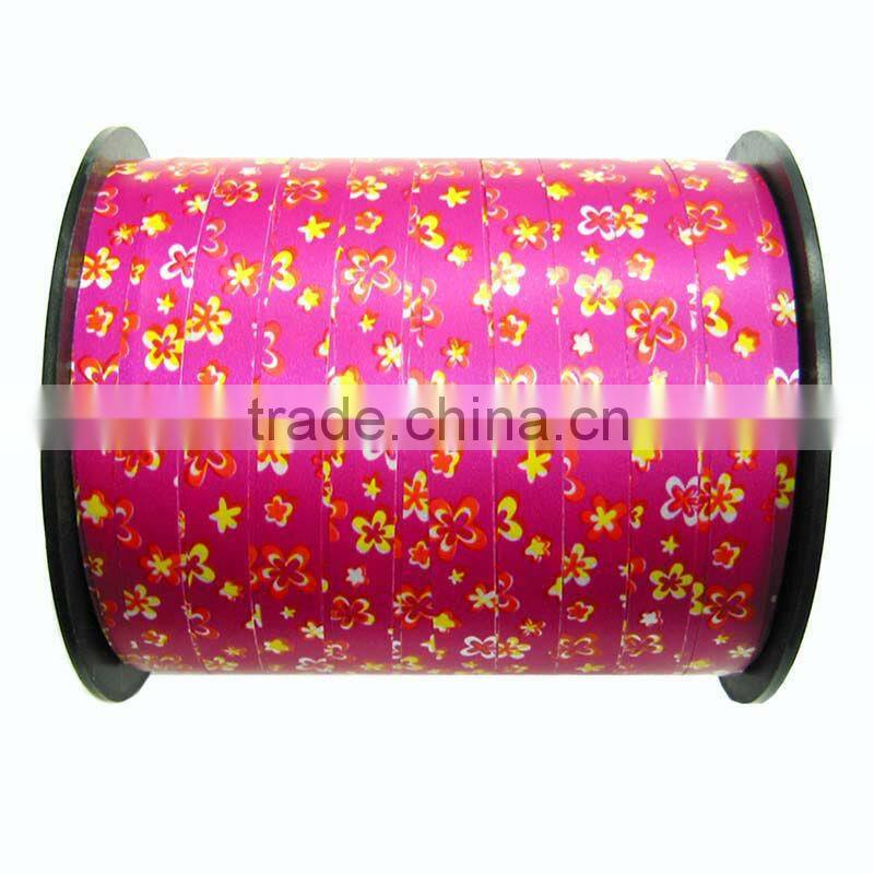 Latest Everyday Gift Wrapping PP Ribbon/Plastic Printed ribbon made in china