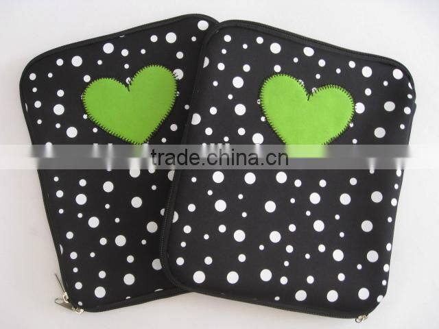 Trendy felt laptop bag
