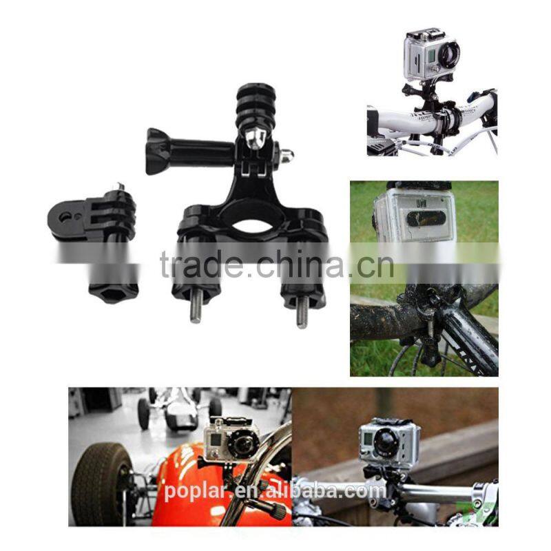 PK15 15-in-1 GoProS accessory kit for GoproS Hero2/3/3+/4/4 Session with L Size Carring Case (33.5*22.6*6.0cm)