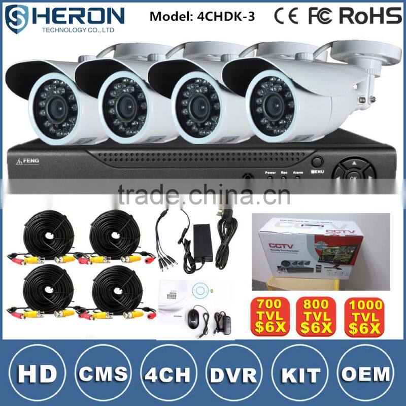 Top 10 cctv cameras DIY 4ch8ch16ch 720p960p dvr camera ahd cctv camera system