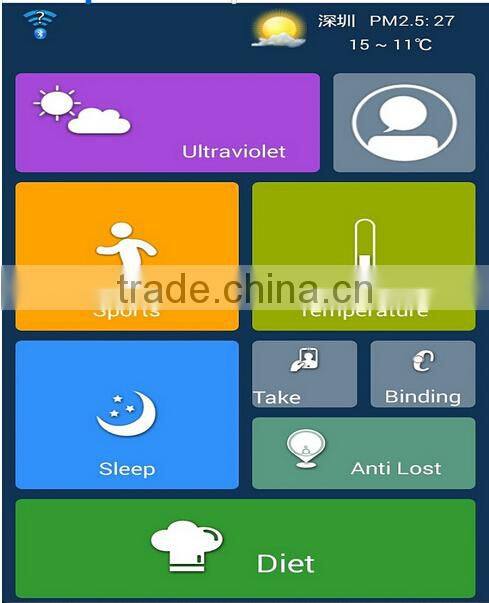 Smart Fashion Multi functions Pedometer Hot sale Jawbone 24UP Wristband