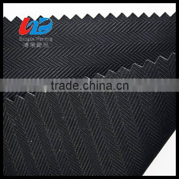 400D Polyester Herringbone Fabric With PU/PVC Coating For Bags/Luggages/Shoes/Tent Using