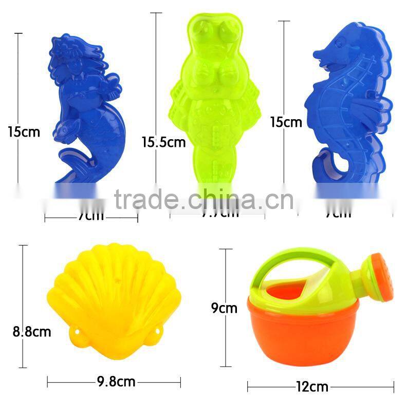 Summer Toy Kids Plastic Sand Shovels Mini Sand Beach Toys Play Set 18 PCS/Set