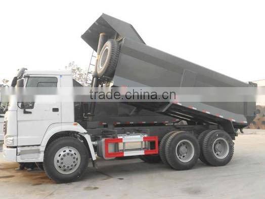 Hydraulic cylinder dump truck