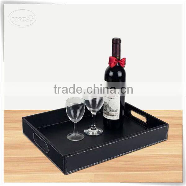 Christmas gifts hand-make customs leather shower tray