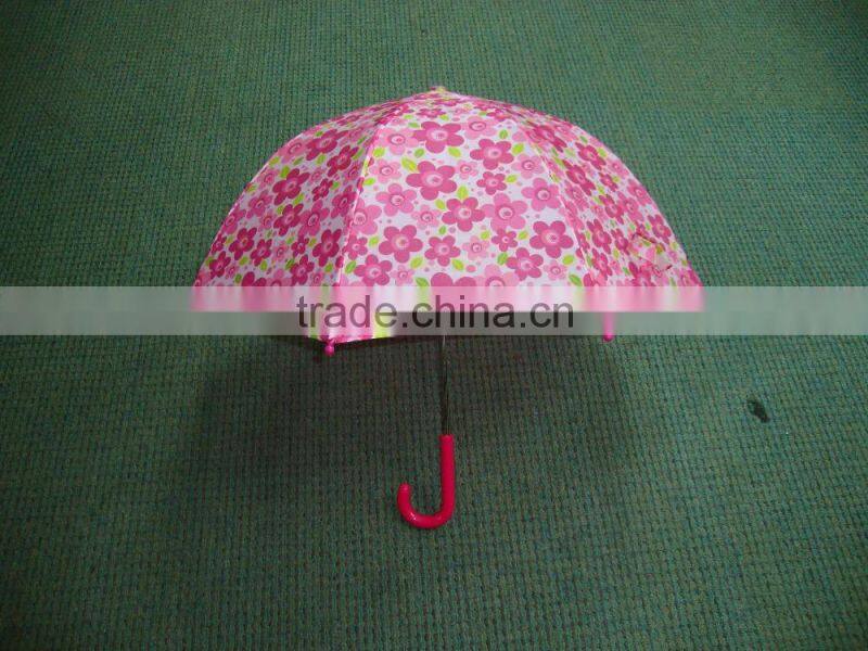 full cover heat transfer printing kids umbrella