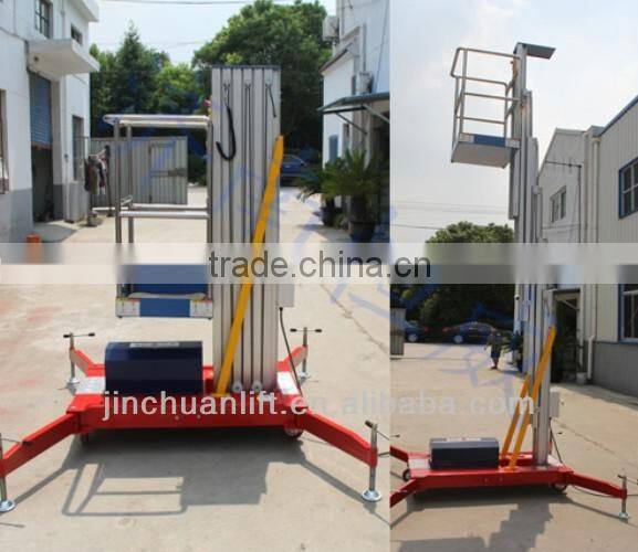 alloy telescopic work platform