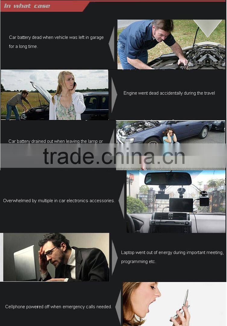 2016 AGA SJ7 Factory Price 12V 20000 mAh Multi Function Car Jump Starter