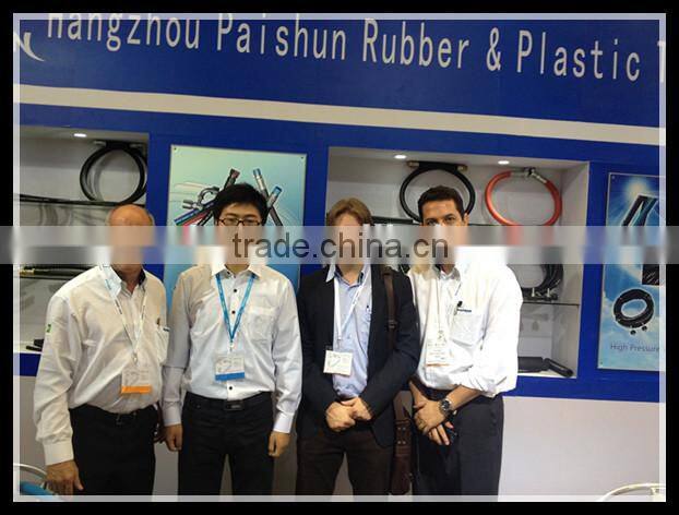 SAE J1402 Fiber Braided Flexible Rubber Air Brake Hose Tubing Assembly for motorycle