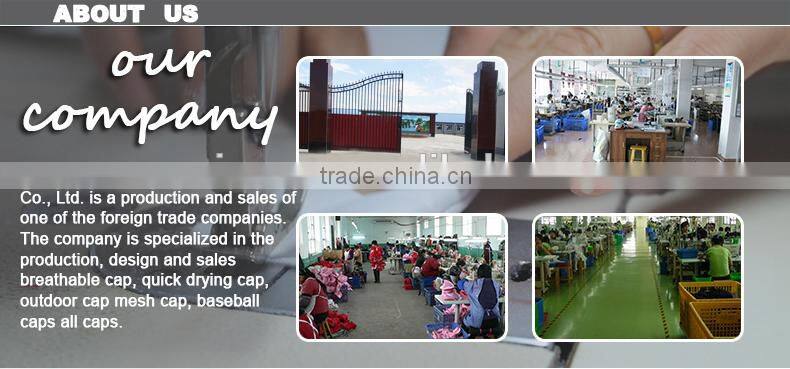 2016 Fashion designer blue visor hat