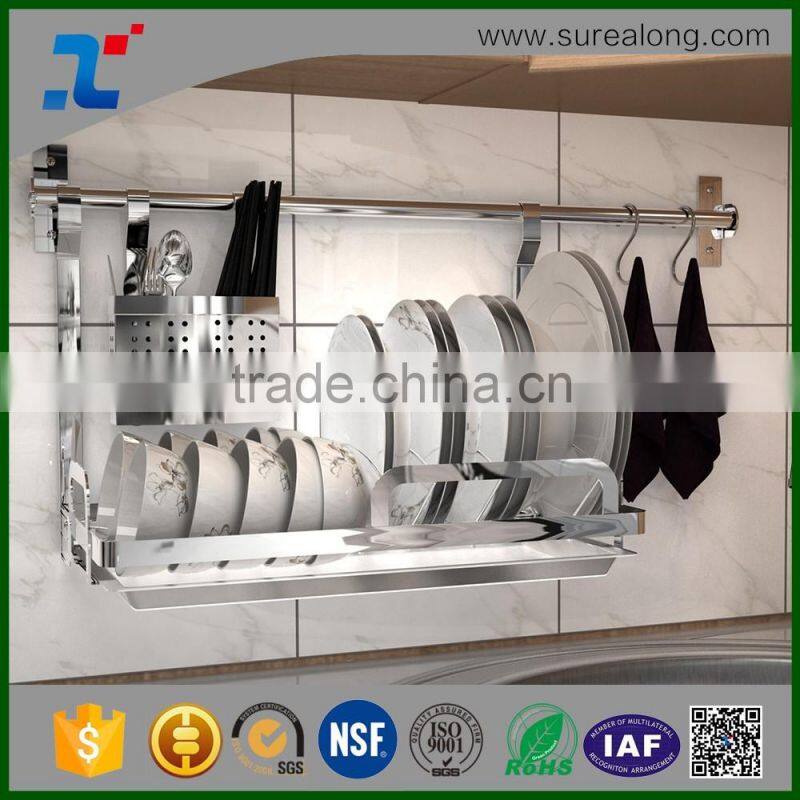 China Manufacturer HOT SALE Stainless Steel Wall Mount Storage Kitchen Organizer tool