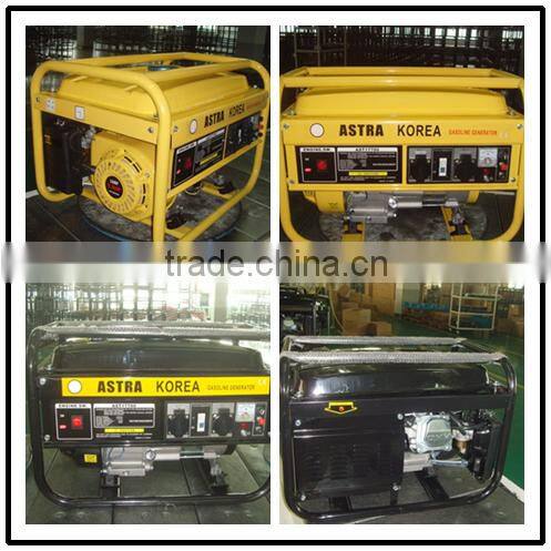 AC Single Phase AVR Astra Korea Gaor Set 2.5KW/2.8KVA With Motocycle Muffler Hot Sell For Dubai Market pricessoline Generator