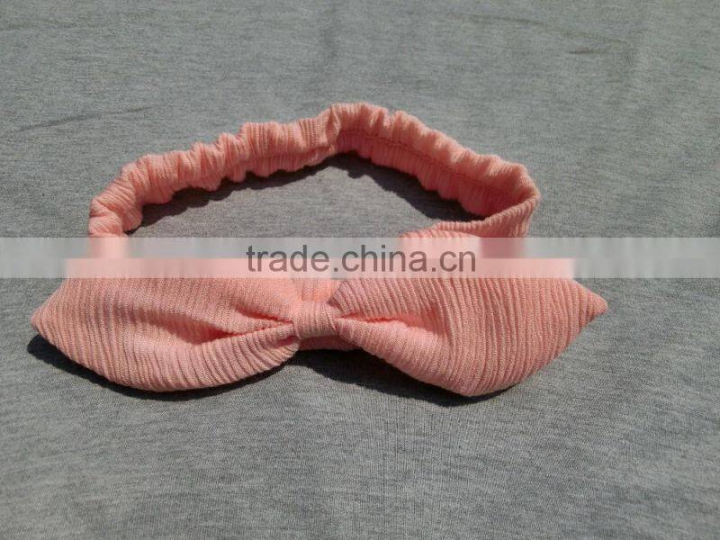 2016 Alibaba Wholesale Kids Headband Baby Girls Hair Accessories Bow Headband