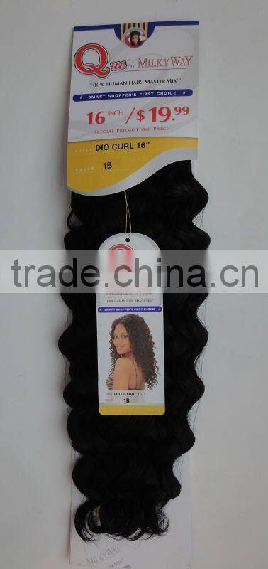 Whosasle Price 100% Human Hair DIO Curl16''