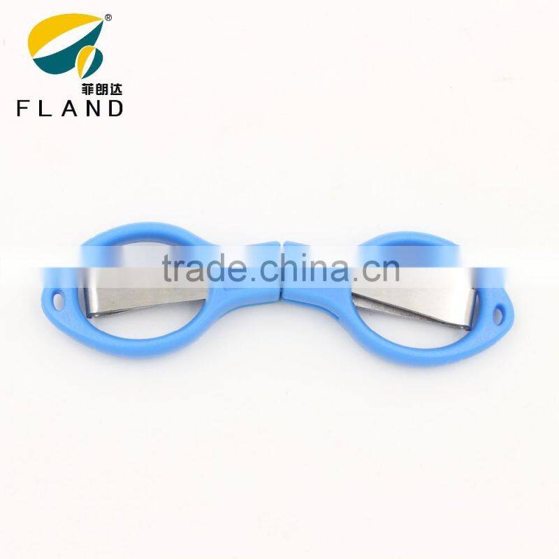 easy-carry folding mini fish hook removal fishing plier scissors/fishing tackle samples