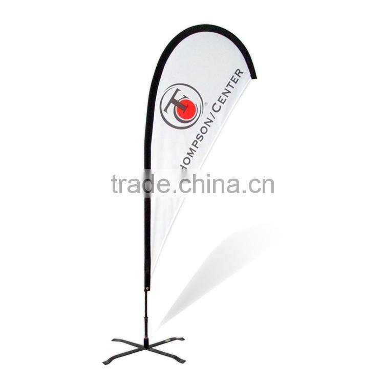 Hotselling Good Prices Stylish Design Oem / Odm Service Vertical Tear Drop Flying Banner