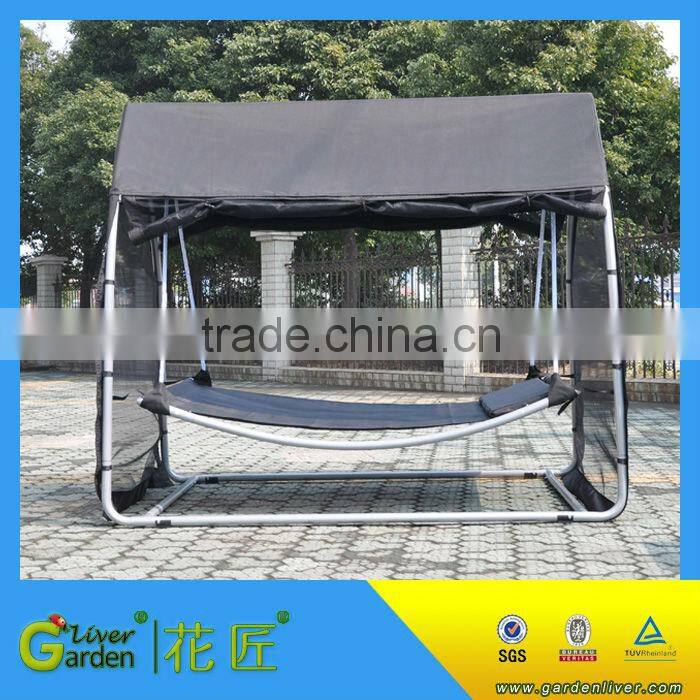 swinging outdoor hammock screen rocking double hammock