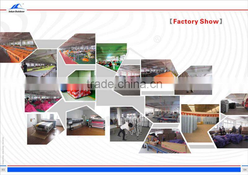 3x3m advertising screen folding tent canopy/pop up hexagonal gazebo