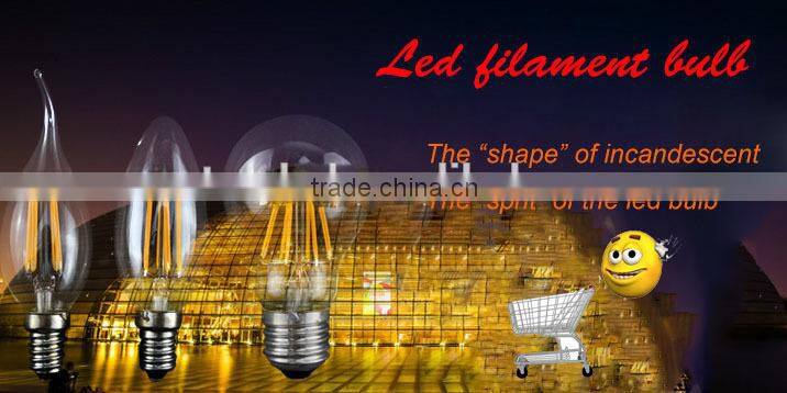 Cheaper a19 a60 LED globe filament bulb E27 e26 b22 led bulb lamp filament bulbs