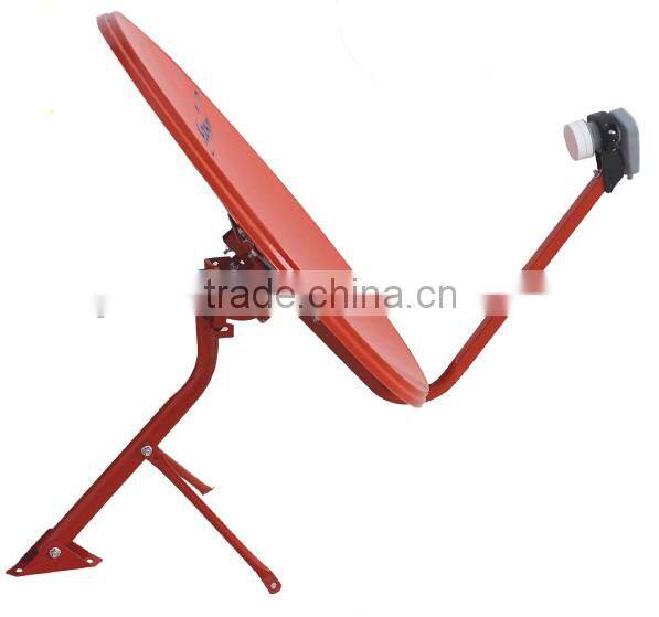 Satellite Dish Supplier 60cm Offset Dish Antenna TV Receiver