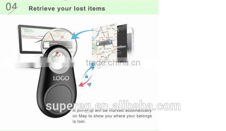 Bluetooth key finder keychain anti lost alarm bluetooth smart tracker