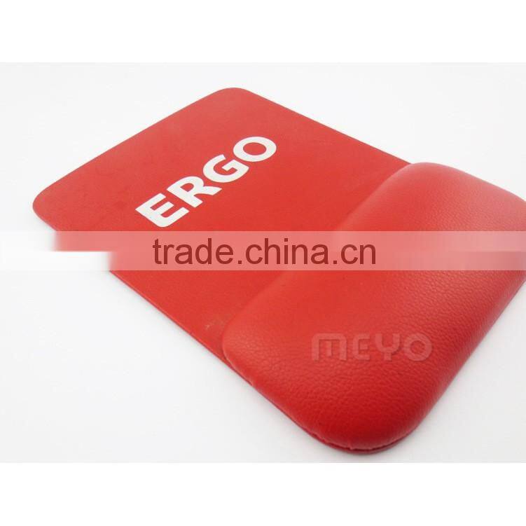 Wholesale custom shape mouse pad with soft wrist rest