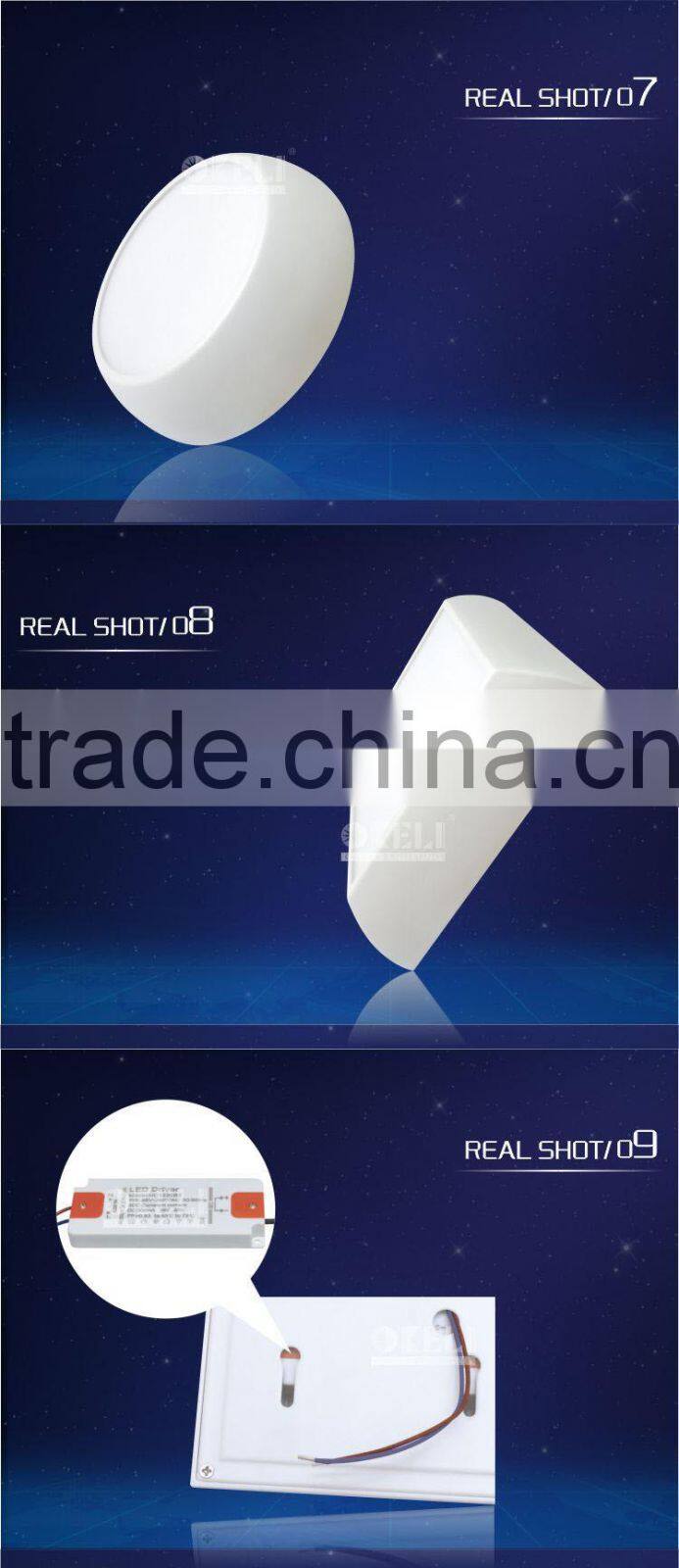 Europe hot sale LED surface panel light,light fixture of ceiling