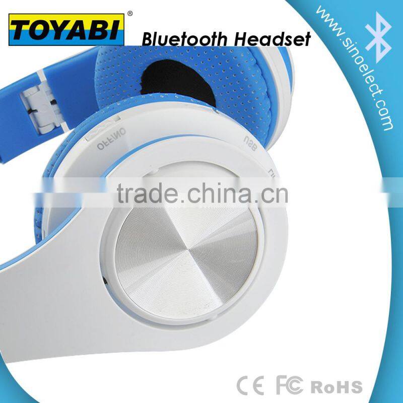 2015 newest 3-in-1 LED Flash Headset premium sound Wireless Digital Headphones Sub-woofer Fm Radio on-ear Tf Card Pl