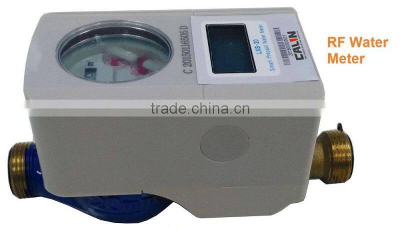 Brass RF Dry-dial Remote Reading wireless water meter