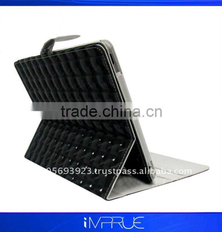 top quality!! magnetic leather protector for ipad 2 with new design